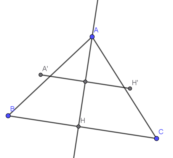 The geometric drawing.